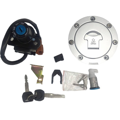Solidspare Ignition Switch Fuel Gas Cap Seat Lock Key For Honda CBR 1000RR CBR 600RR