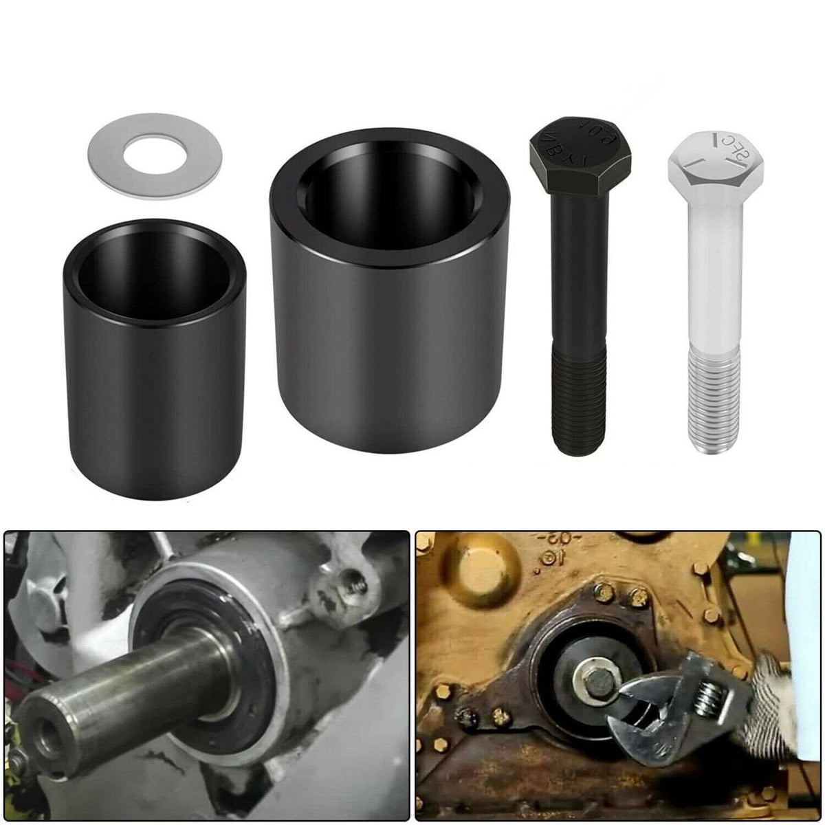 Solid Spare JDG10549 Crankshaft Front Oil Seal Installer Tool Set for John Deere Servicegard