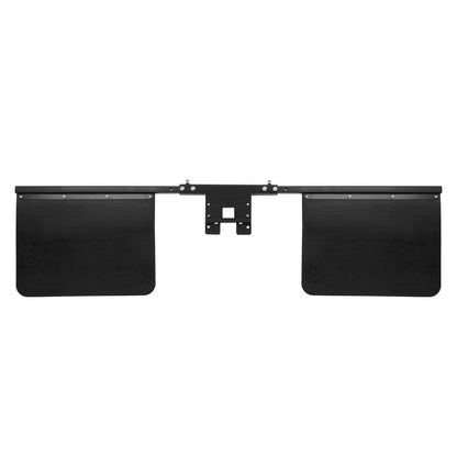 Solid Spare 24x18" Truck Hitch Mount Mud Flap Fit 2" Hitch Receivers Easy to Install Remove