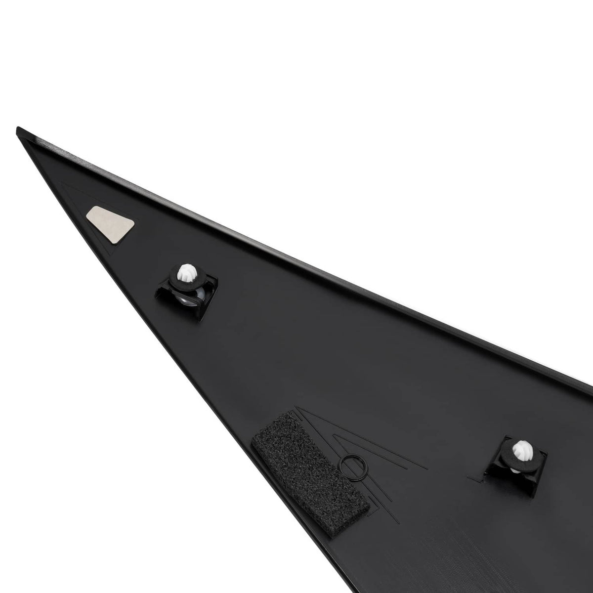 Solid Spare Rear LH+RH Quarter Molding Cover Panel For Toyota Prius 16-22 Prius Prime 17-22