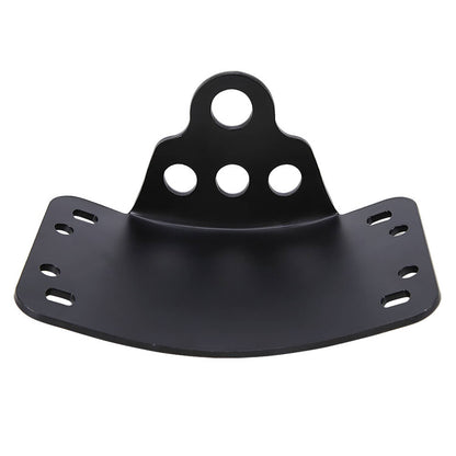 Solidspare Motorcycle License Plate Holder Side Mount Bracket for Harley Honda Universal US