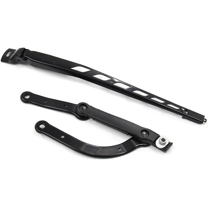 Solidspare Right Windshield Wiper Arm for BMW 5 Series E60 E61 525i 525xi 528i 530i Black