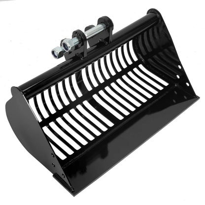 Solidspare 600mm Mud Bucket Mini Excavators Digger Screening Skeleton Attachment