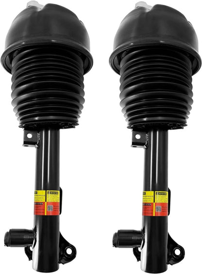 Solidspare Set Front Air Suspension Shock Struts for Mercedes W218 CLS400 CLS550 RWD 12-18