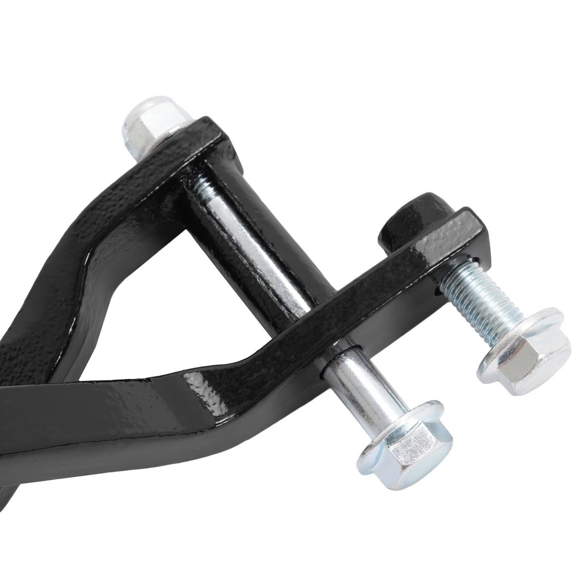 Solid Spare Heavy Duty Front Car Tow Hooks w/ Bolts For GMC Sierra 1500 2019-2026 Black