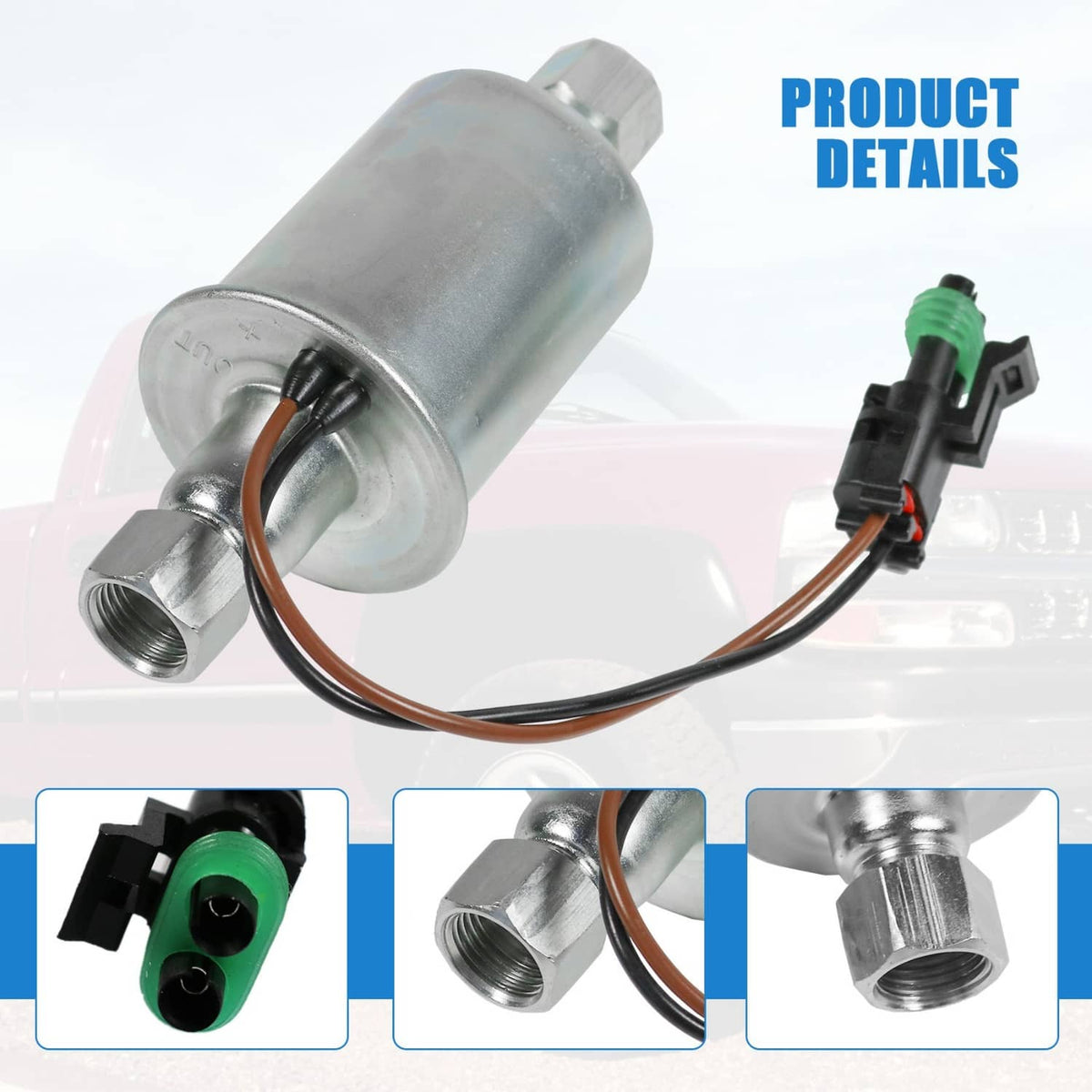 Solidspare Fuel Lift Pump Diesel E8413 For 1992-2002 Chevy GMC 6.5L C2500 K2500 K3500 G2500