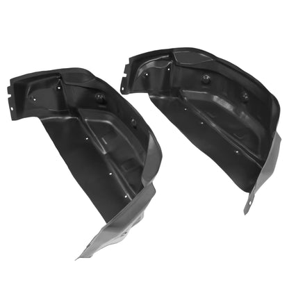 Solid Spare Rear Wheel Well Cover Guards For Chevrolet Silverado 2500 HD/3500 HD 20-26 Black