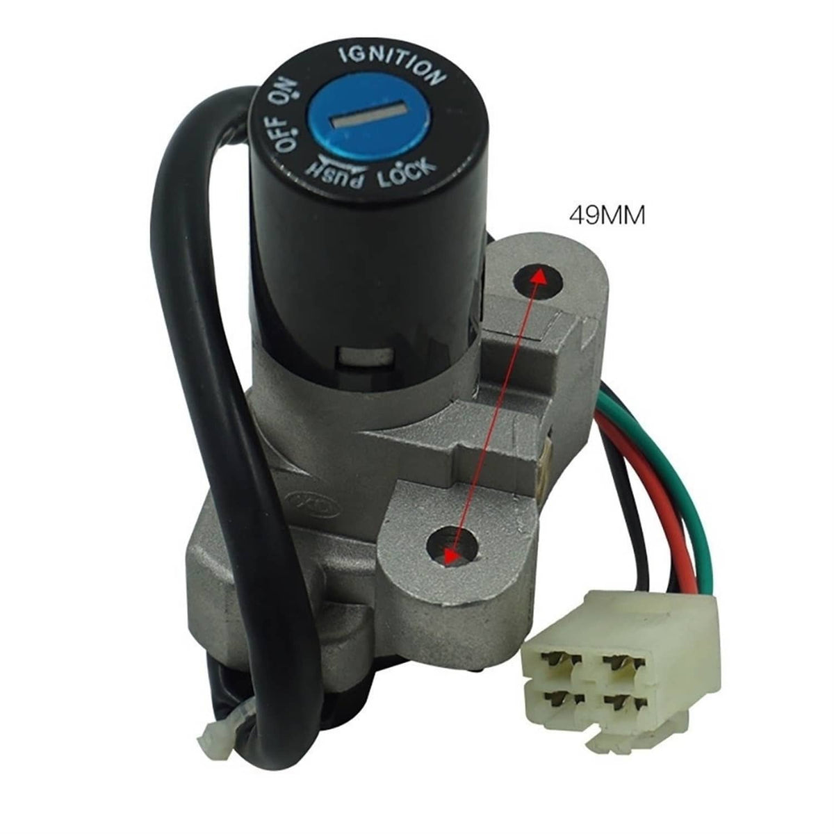 Solidspare Ignition Switch Gas Cap Set For Suzuki  GS500 2004-2009 GS500F 2004-2006 2008