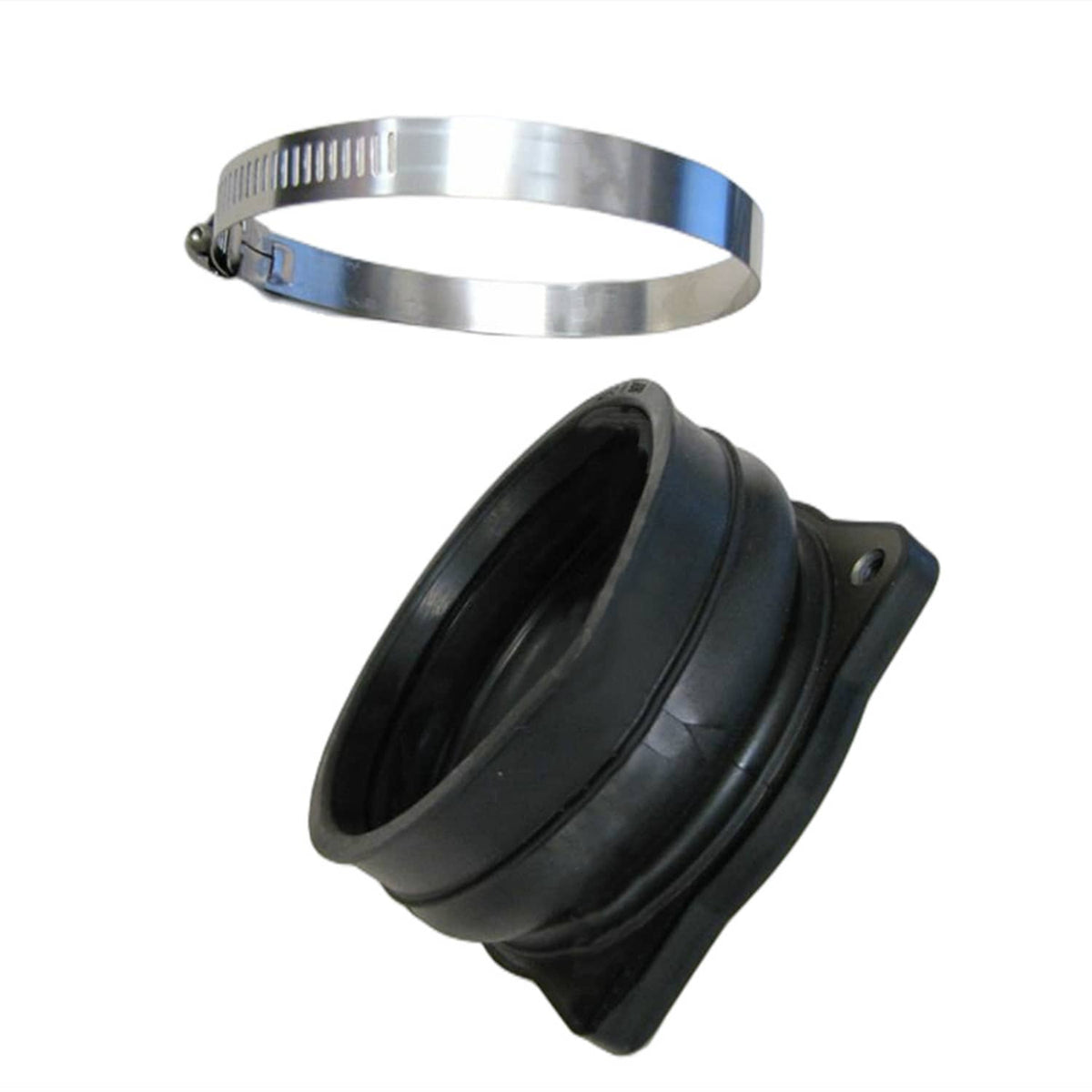 Solid Spare 2Pcs New For Mercury Verado Air Intake Isolator w/ Clamp 8M0113513 & 815504256