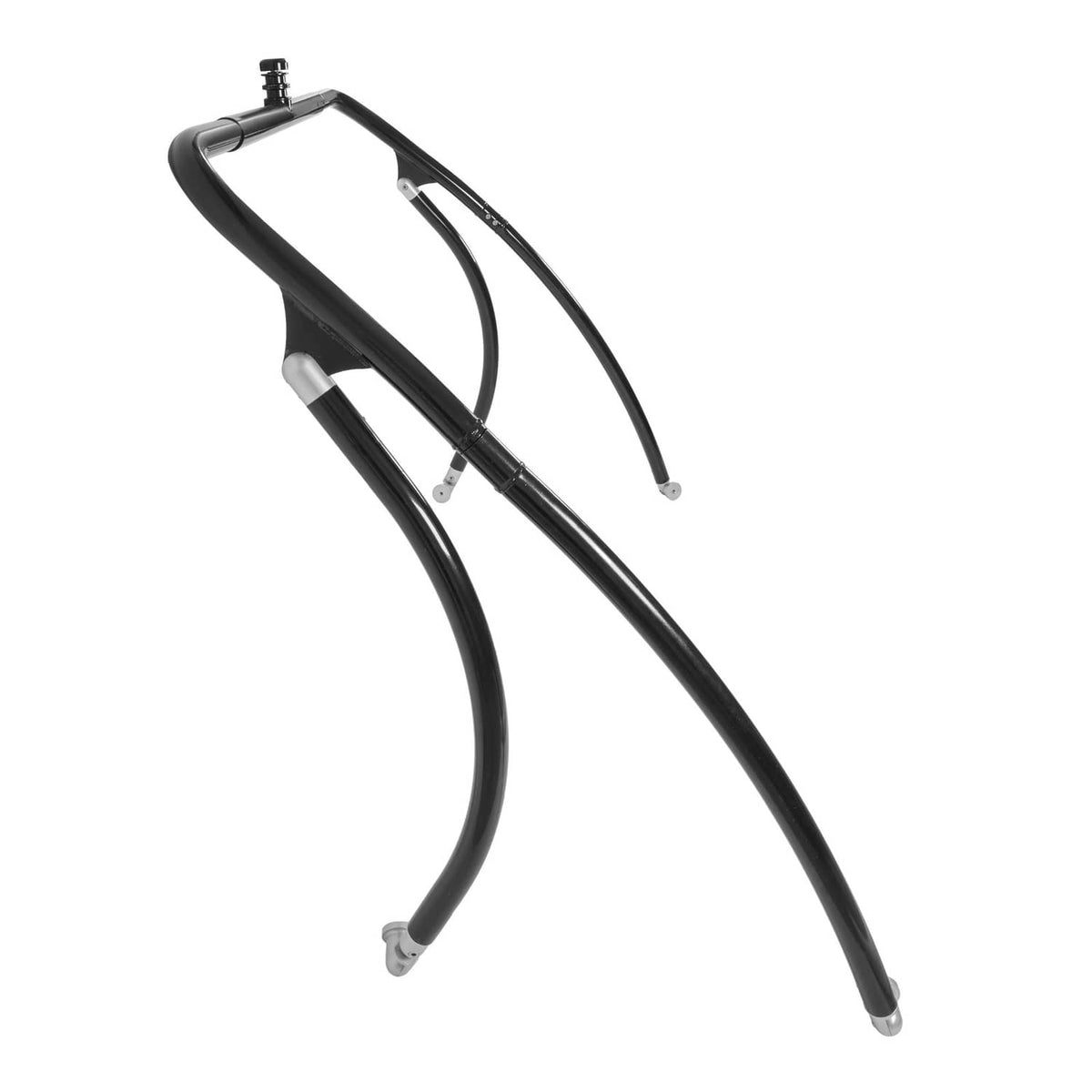 Solidspare Wakeboard Tower For Most Boat 62"-103" Wide Boat Wake Tower Aluminium Black
