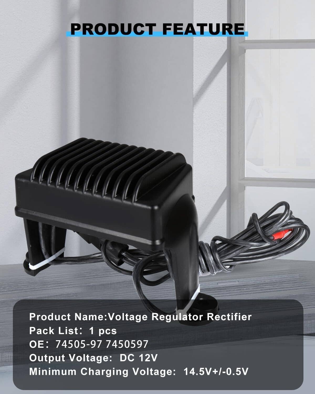 Solidspare Voltage Rectifier Regulator For 1997-2001 Harley All Touring Models 7450597