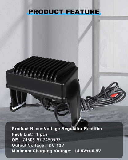 Solidspare Voltage Rectifier Regulator For 1997-2001 Harley All Touring Models 7450597