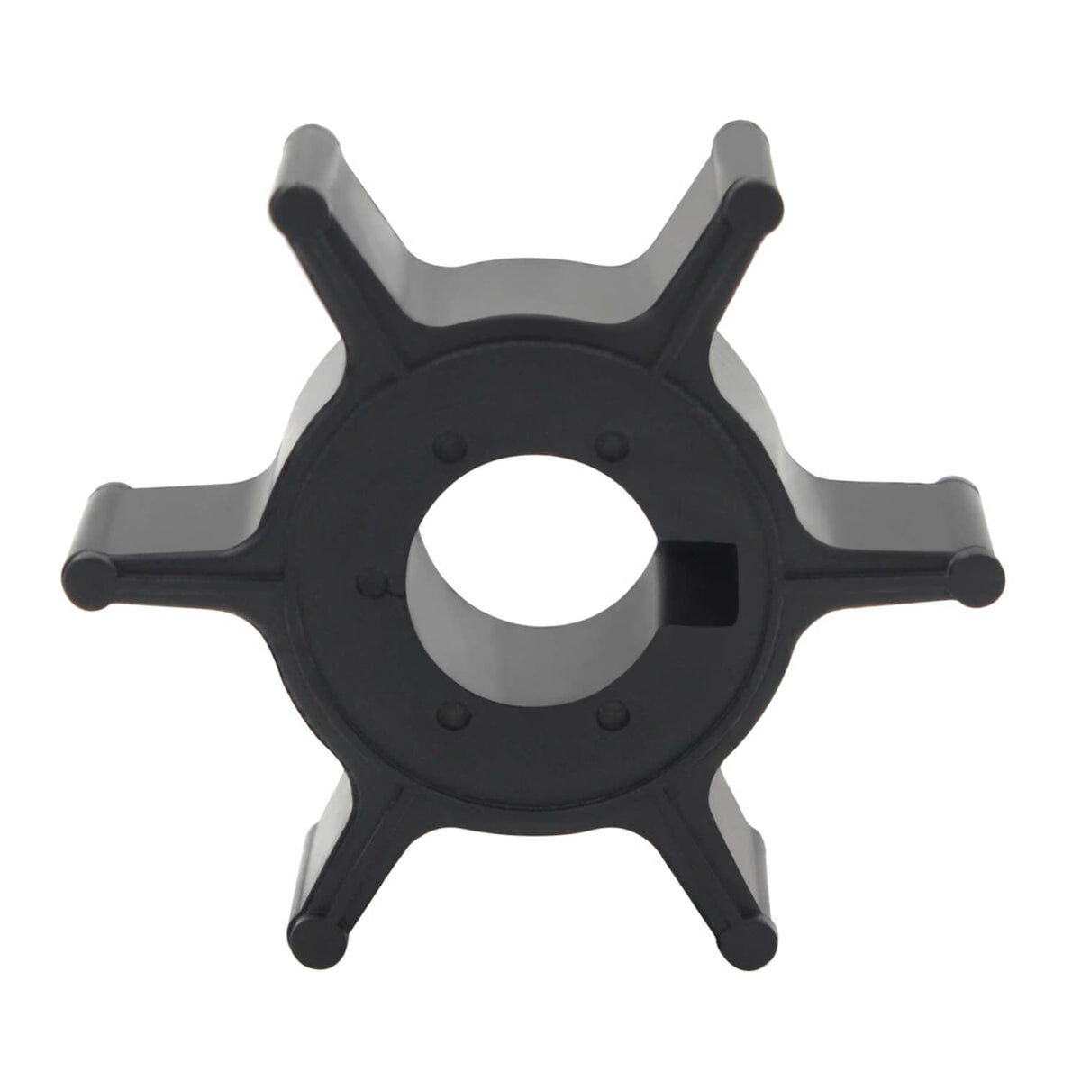 Solid Spare Impeller with Pin 6E0-44352-00 For Yamaha 2-Str 4 5 HP 4-Str 4 6 HP Outboard