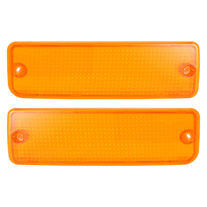 Solid Spare New Turn Signal Parking Bumper Light Lens For Toyota Pick-Up Truck 2WD 1992-1995