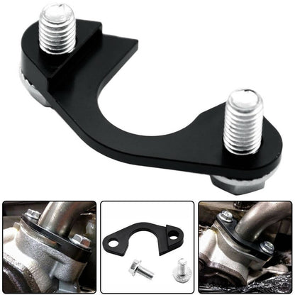 Solidspare Oil Pump Pickup Girdle Bracket Tube Pipe Hold Down Brace Support For LS Series