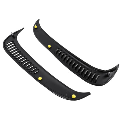 Solid Spare For Lexus LX450 /Toyota Land Cruiser 80 Rear Louver Quarter Side Window Vent Set