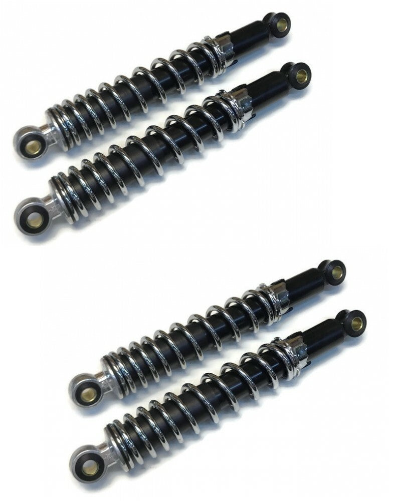 (4) 12" Front Shock Absorber 10mm ID for Baja Motorsports BR150 BR250 DN150 Kart