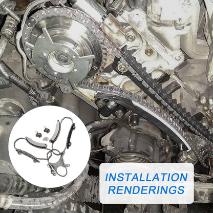 Solidspare Timing Chain Kit  For 2002-2011 Jeep Liberty Dodge Ram Durango Dakota 3.7L SOHC