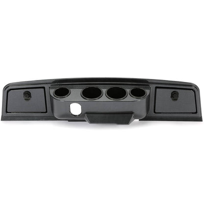 Solidspare Dash Cover For 1995-2007 Yamaha G14 G16 G19 Gas/Electric Carbon Fiber Dashboard