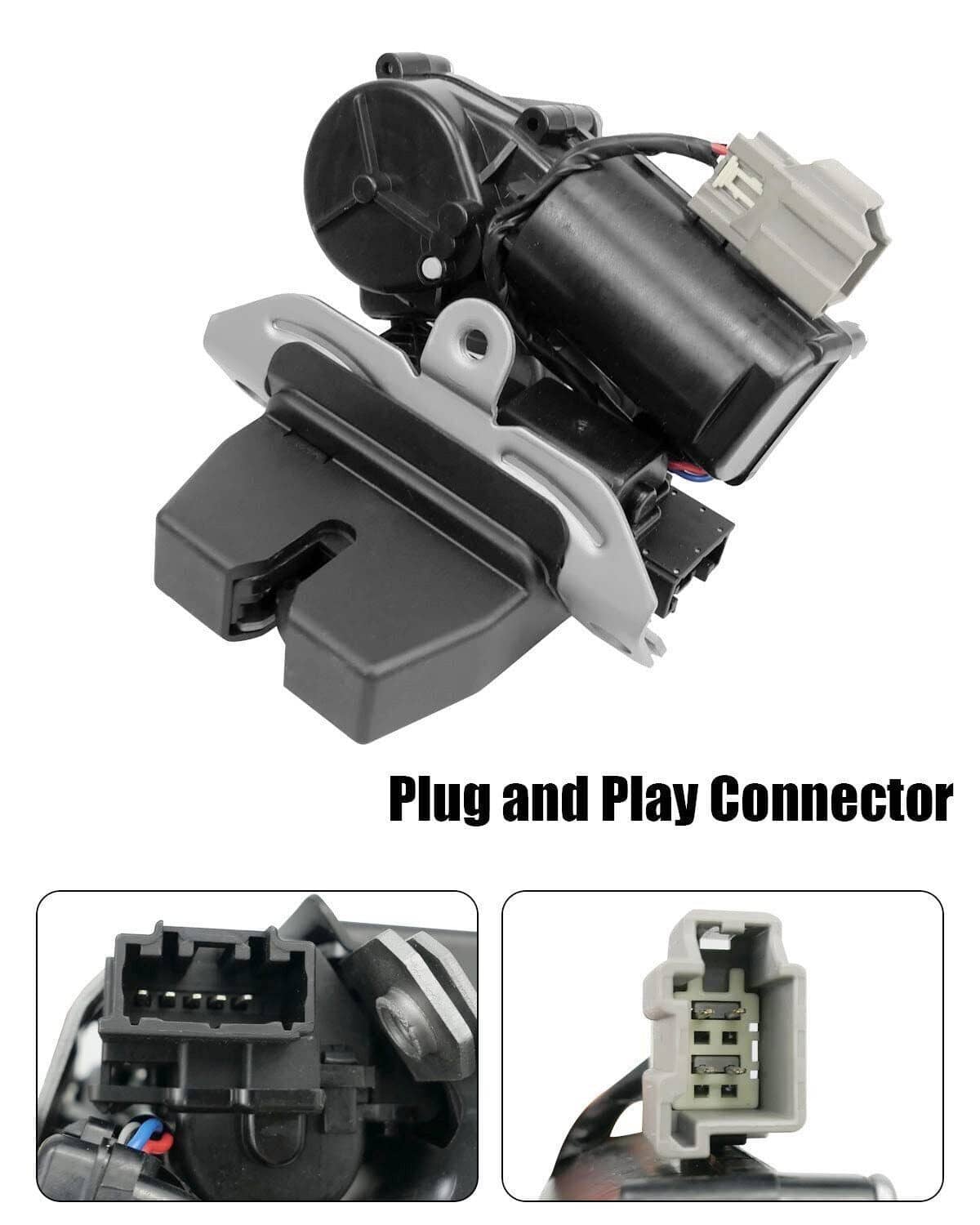 Solidspare FA1Z-7443150-B Tailgate Lock Latch Assy Fit For Ford Edge FA1A-N442A66-BF