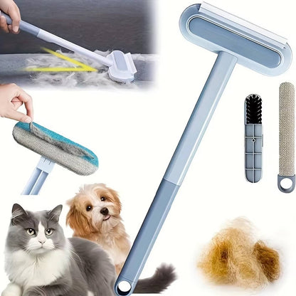 Solid Spare Pet Hair Removal Tool Reusable Washable Lint Brush for Cat and Dog Hair