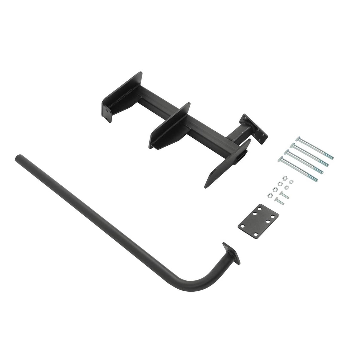Solidspare Fits Universal Trailer Tongue 460 Lbs Boat Trailer Steps 3-Step Ladder W/Handle