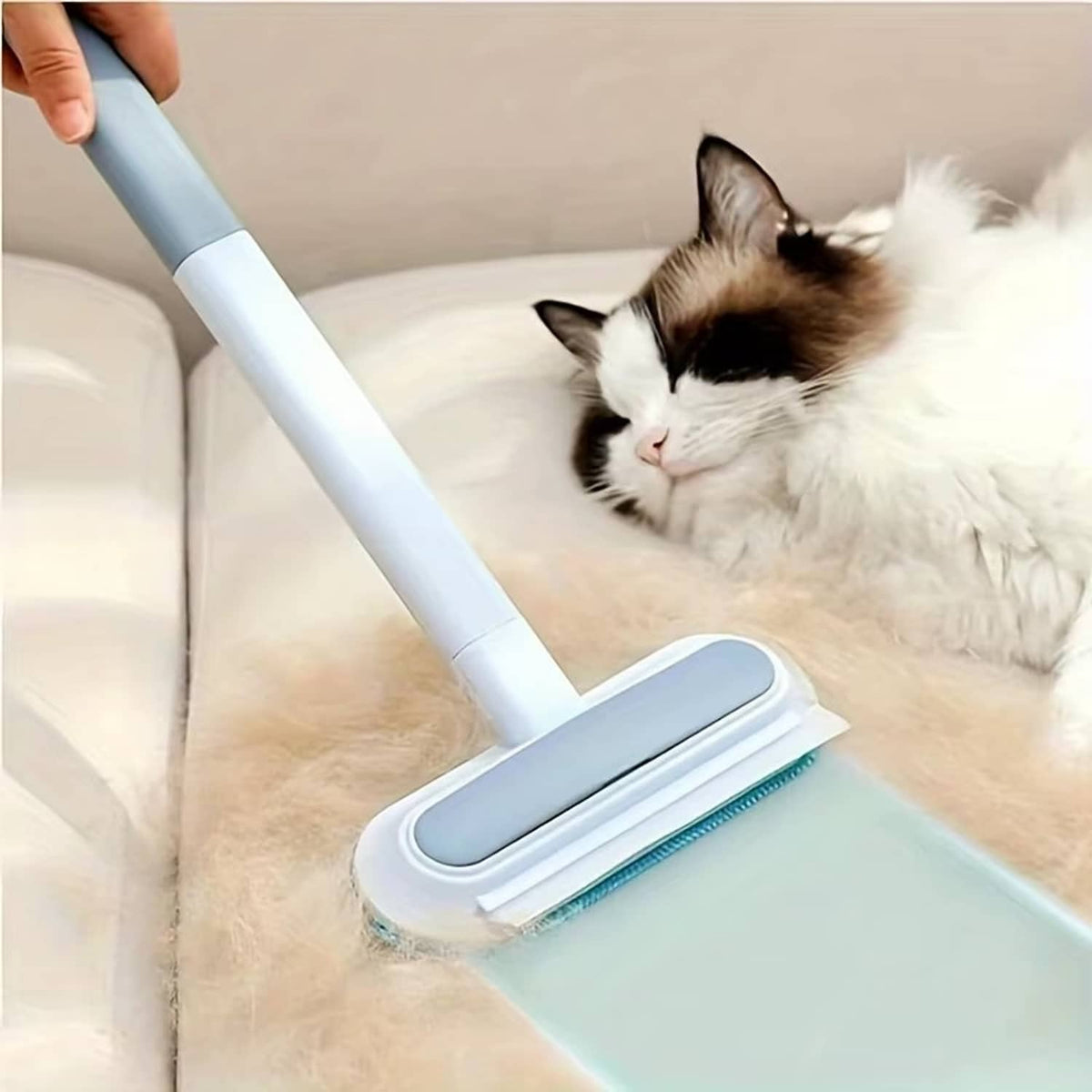 Solid Spare Pet Hair Removal Tool Reusable Washable Lint Brush for Cat and Dog Hair