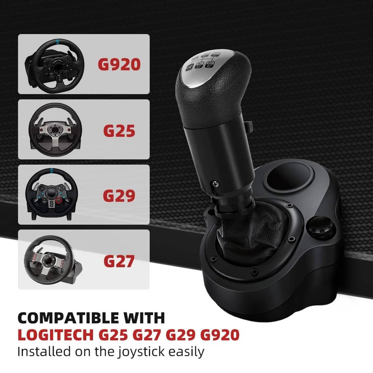 Solid Spare Gear Shift Knob for Scania Truck ATS ETS H-Shifter for Logitech G25 G27 G29
