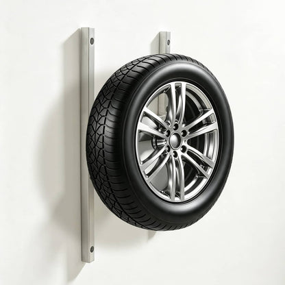 Solidspare Aluminum H-Mount Trailer Spare Tire Carrier For 6-Lug Wheels w/Mounting Hardware
