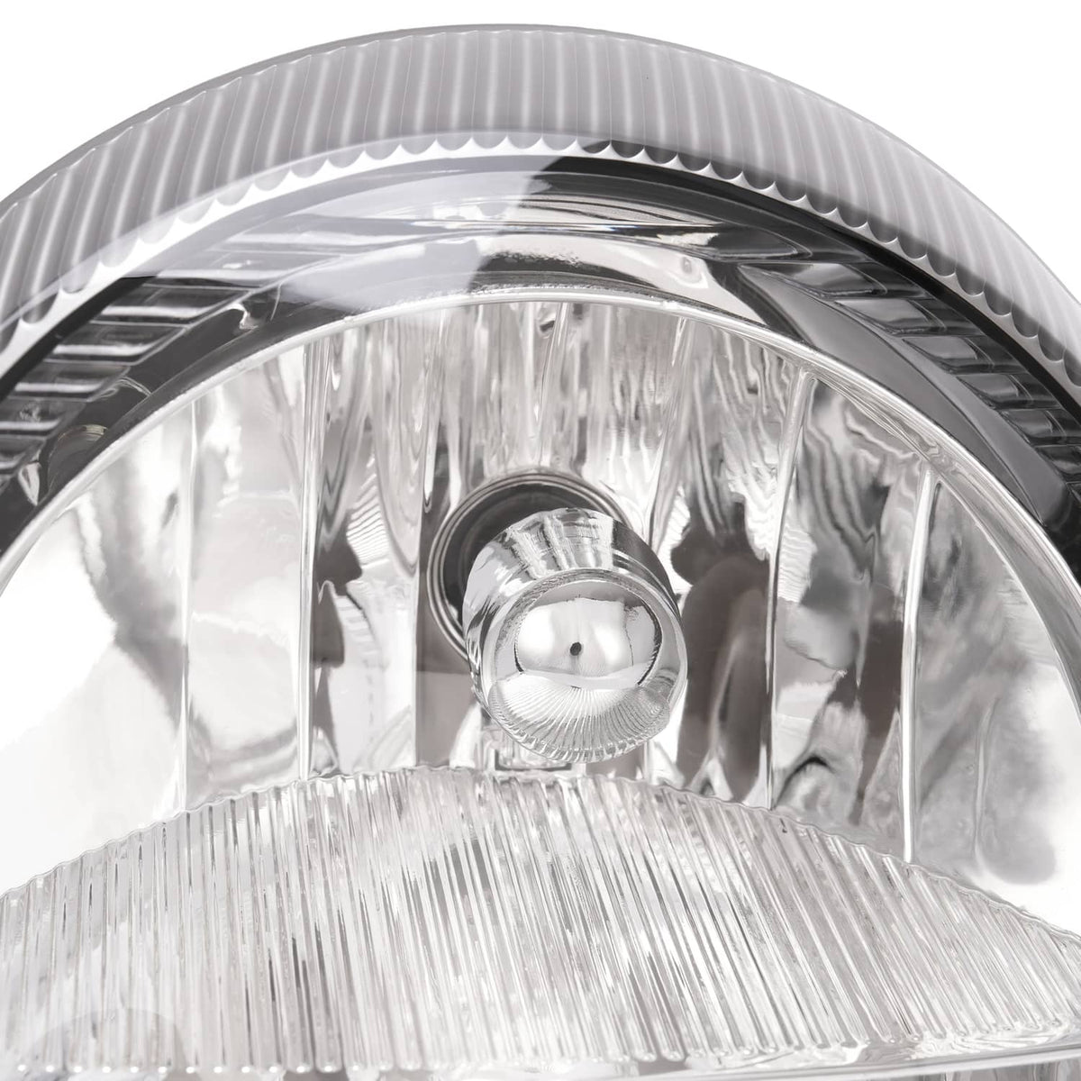 Solid Spare Driver and Passenger Side Headlights For Ford Thunderbird 2002-2005 Halogen
