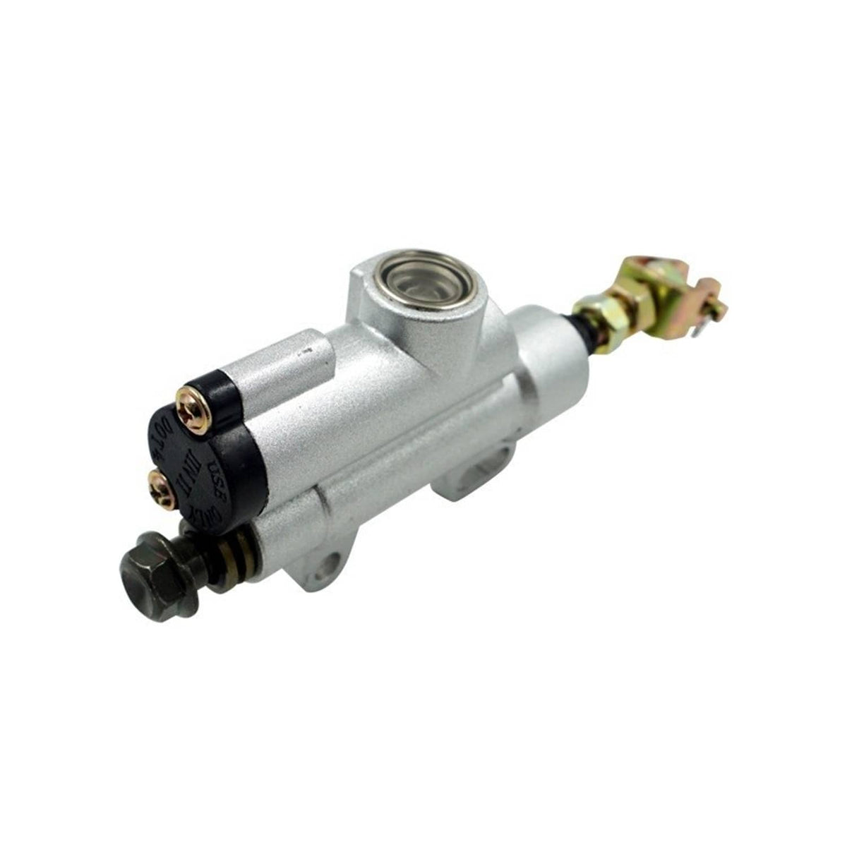 Solidspare Rear Brake Master Cylinder For Yamaha XT250 YZ125 YZ250  5UN-2583V-00-00,Silver