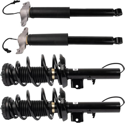 Solidspare 4Pcs Shocks Strut Assys Front and Rear W/ Electric for 2013-2019 Cadillac XTS