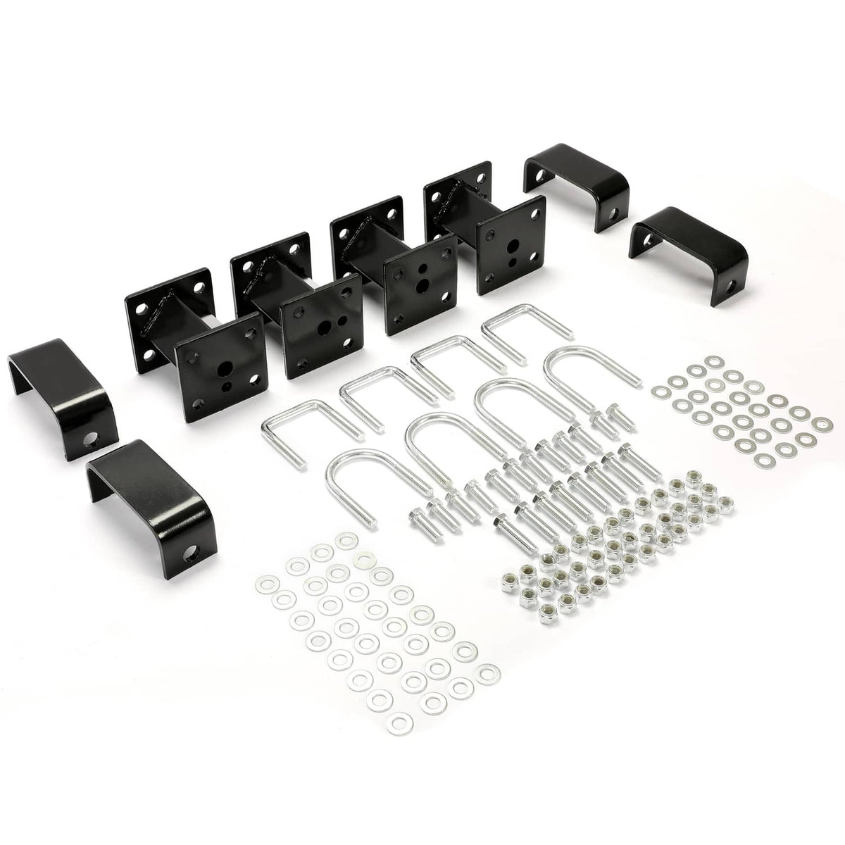 Solidspare 4" Block Lift Kit Golf Cart Fit EZGO Marathon Electric 1975-1993 Front & Rear