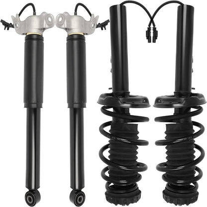 Solidspare 4Pcs Shocks Strut Assys Front and Rear W/ Electric for 2013-2019 Cadillac XTS