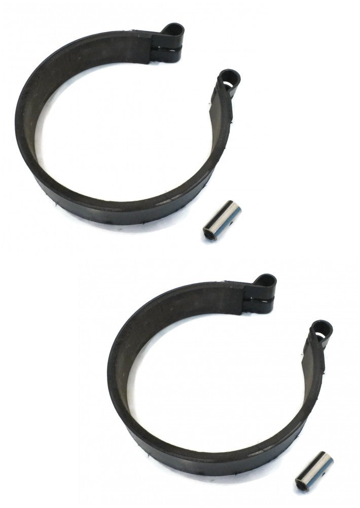 (2) 4" BRAKE BAND with PIN for Stens 260-141, 260141 Rotary 485, 9195 Go Kart