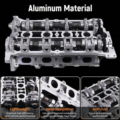 Solidspare Aluminum Alloy Cylinder Head 1.8T 20V for VW Jetta Beetle Passat Golf Audi A4 TT
