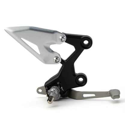Solidspare Chrome Front Driver Footrests Bracket For Kawasaki Ninja 400 18-24 Z400 19-24