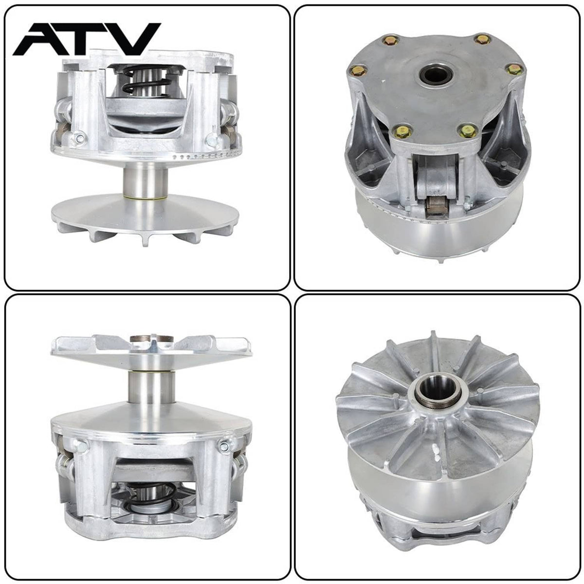 Solidspare New PRIMARY & SECONDARY DRIVEN CLUTCH + Puller For POLARIS RZR 1000 XP 2014-2015