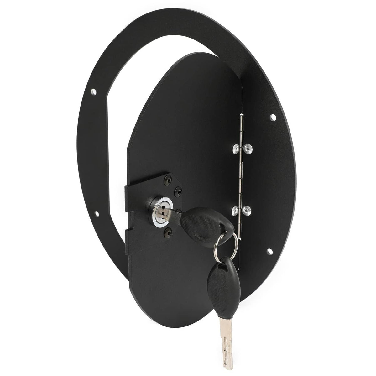 Solid Spare New Black Powder Coated Locking Fuel Door For Hummer H3 & H3T M1025 M1025A1