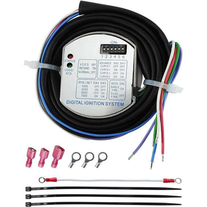 Solidspare New 53-644 Electronic Ignition Module For Harley Dyna Programmable Single Fire