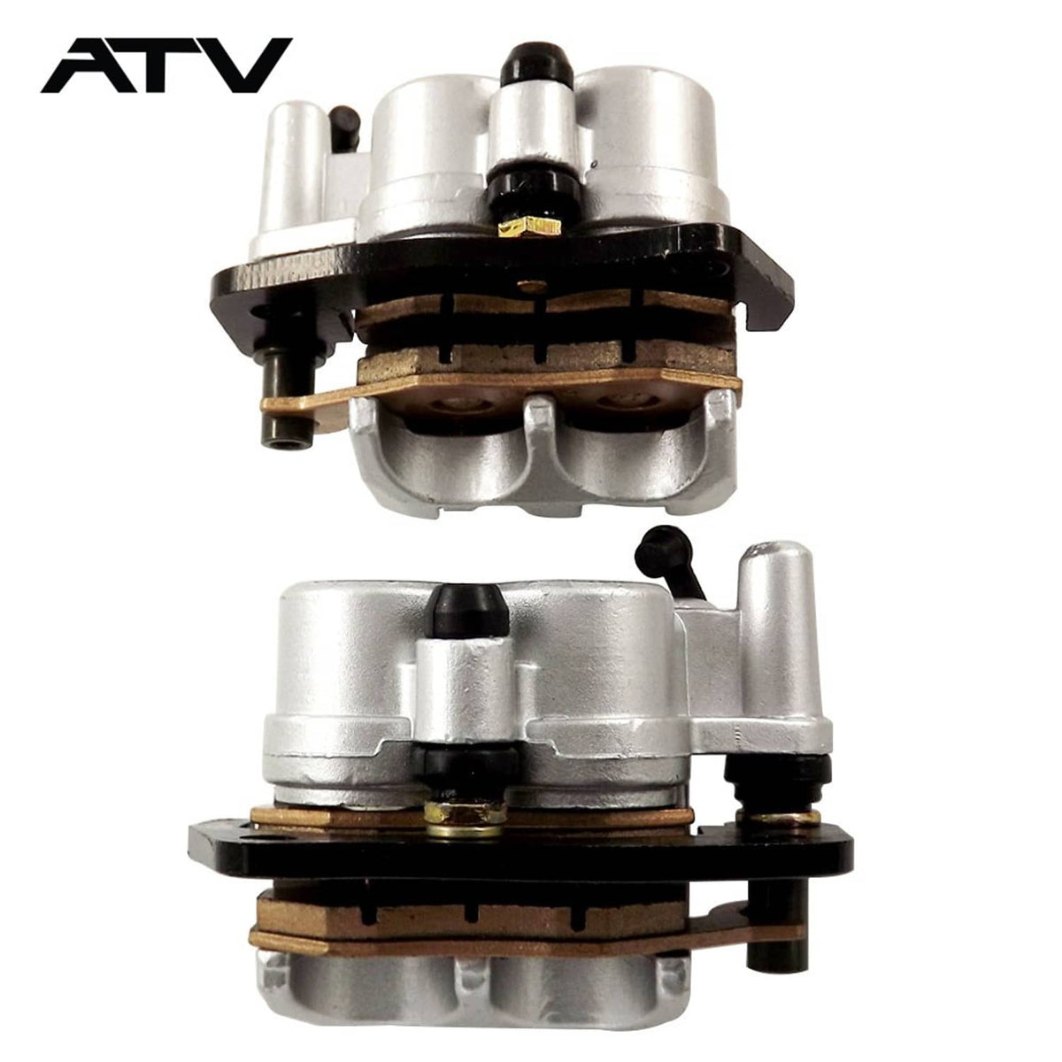 Solidspare FRONT LEFT & RIGHT BRAKE CALIPERS For 2004-2007 YAMAHA RHINO 660 YXR660 NEW