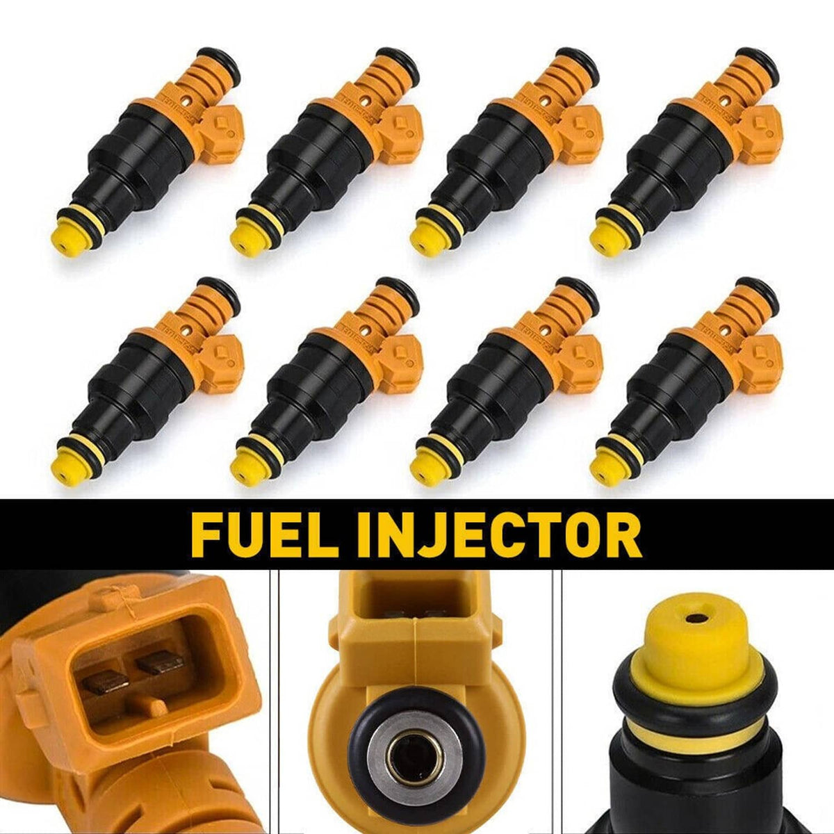 Solidspare 8x Upgrade Fuel Injectors For 1990-2005 Ford F150 F250 F350 4.6L 5.0L 5.4L