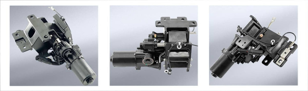 Solidspare Left Driver Power Running Board Motor w/ Bracket For 2018-2024 Ford Expedition