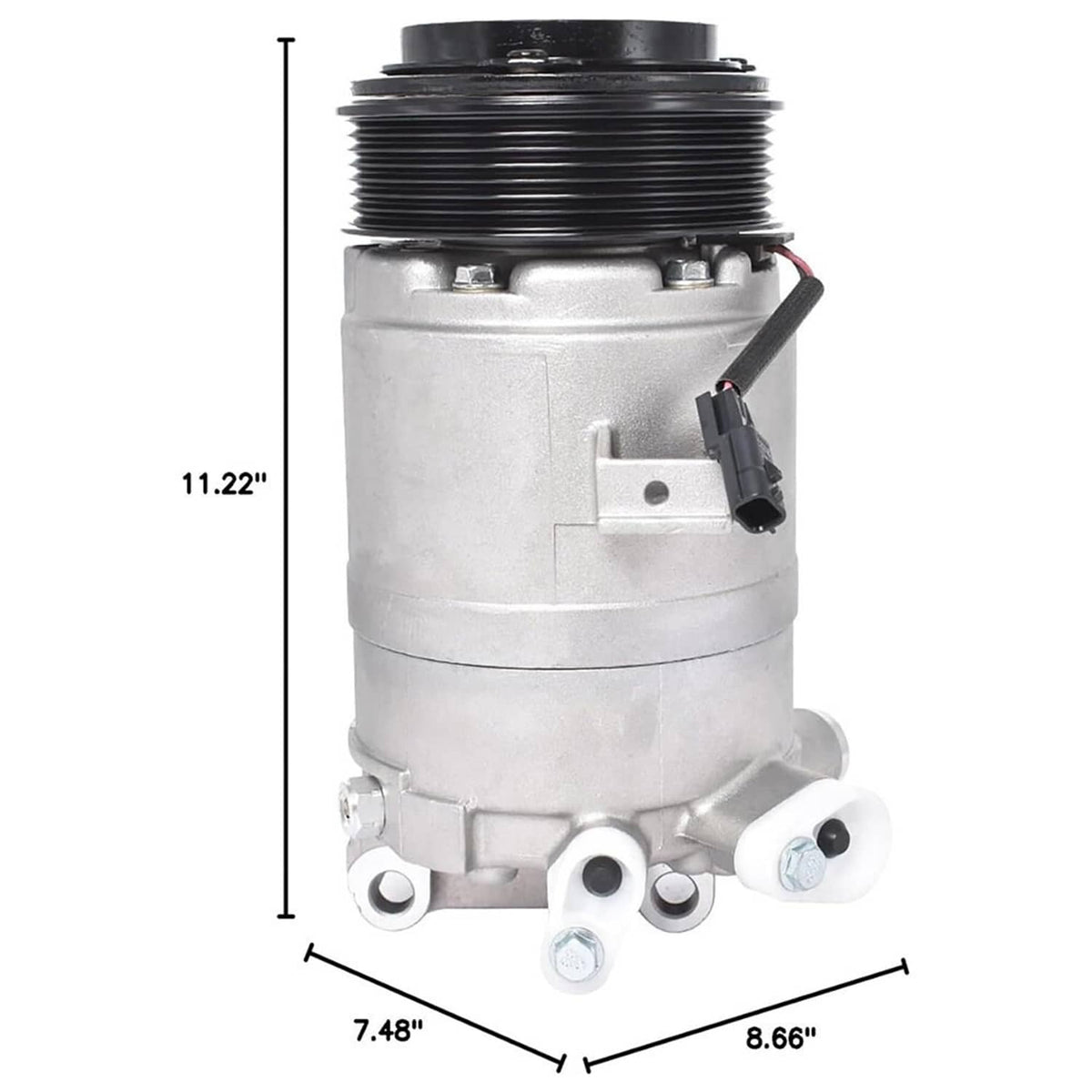 Solidspare A/C Compressor For 09-14 Nissan Maxima Murano Quest 14-19 Infiniti QX60 7 Groove