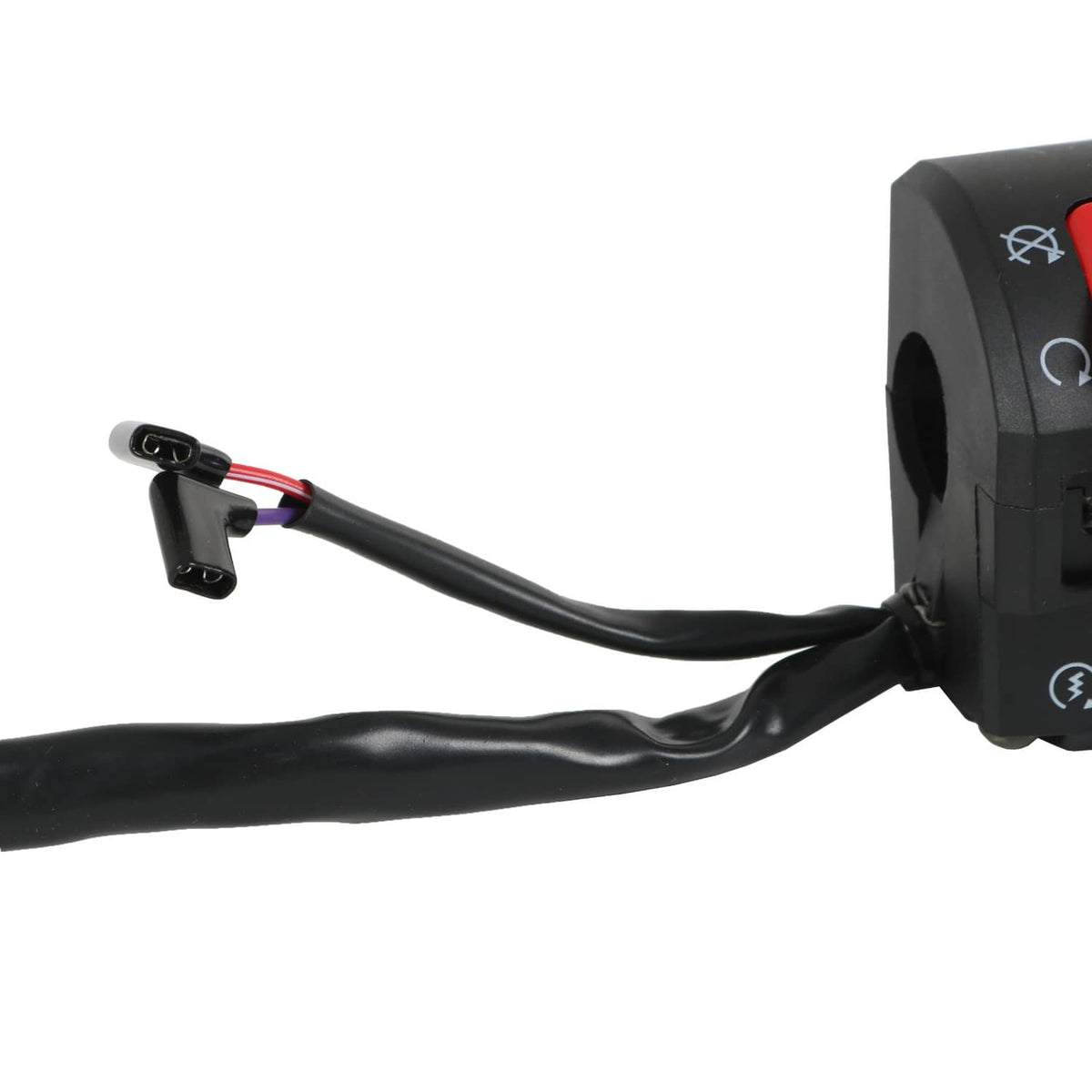 Solidspare 7/8" Motorcycle Handlebar Horn Button Turn Signal Fog Light Controller Switch