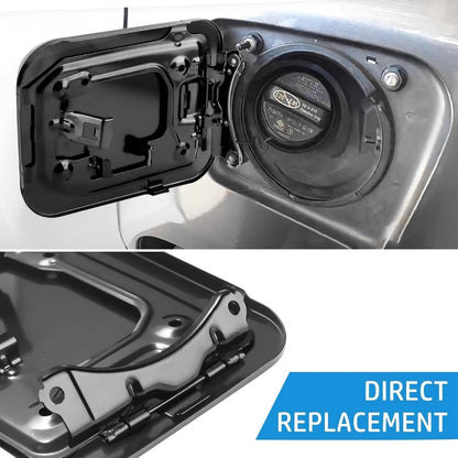 Solidspare Black Gas Lid Door Fuel Door 77350-08020 For 2011-2020 Toyota Sienna 2.7L 3.5L