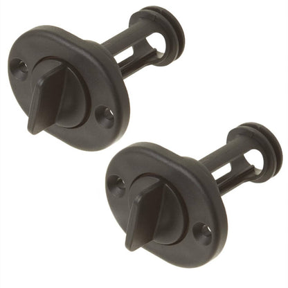 Solid Spare 2Pcs Marine bass boat NEW drain plug Triton Stratos Bass Cat Cajun Javelin Nitro