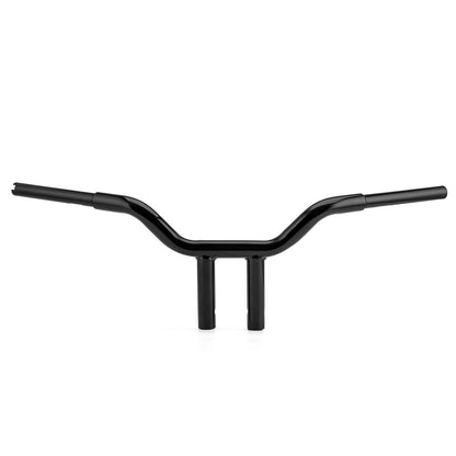 Solidspare 10" Rise MX T Bars Handlebar For Harley Softail Dyna Sportster Touring Road King