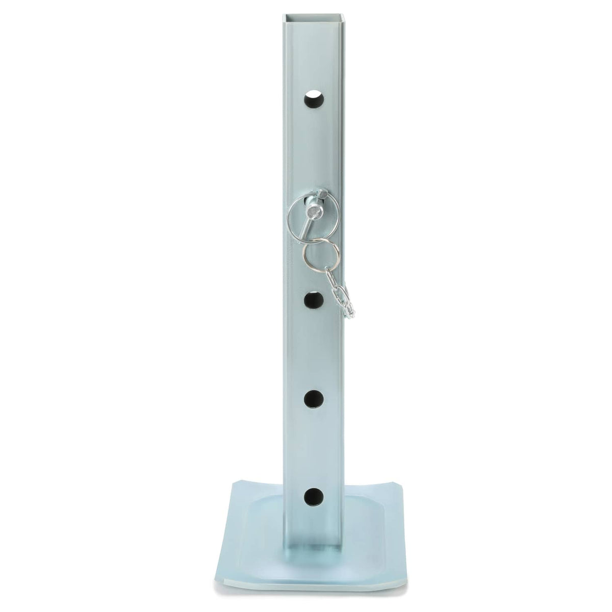 Solidspare 8000LBS For Square Jacks W/2" Square Tube Jack Stand Drop Leg W/5 Mounting Holes