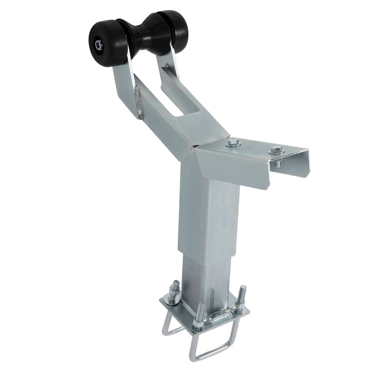 Solidspare Boat Trailer Winch Stand Adjustable W/ Roller - Short Nose, Multiple Height